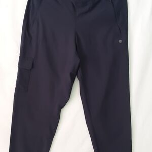 Woman's Navy Cargo Travel Pants